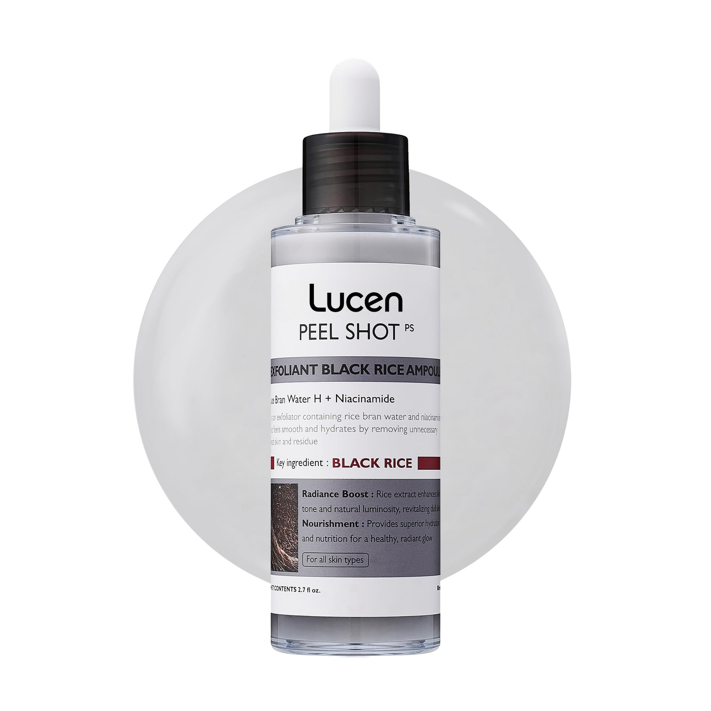 Peel Shot Glow – Black Rice Ampoule