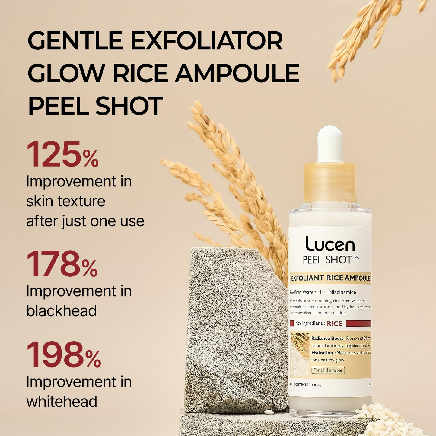 Peel Shot Glow – White Rice Ampoule