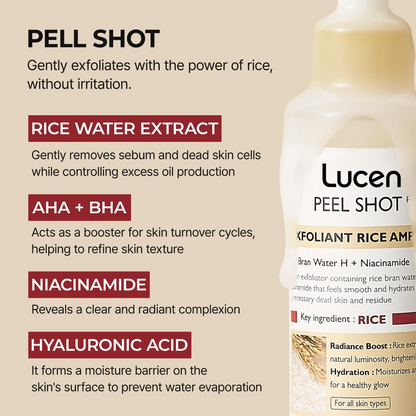 Peel Shot Glow – White Rice Ampoule